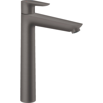 Hansgrohe Talis E Single Lever Basin Mixer 240 with Pop-up Waste Set Brushed Black Chrome