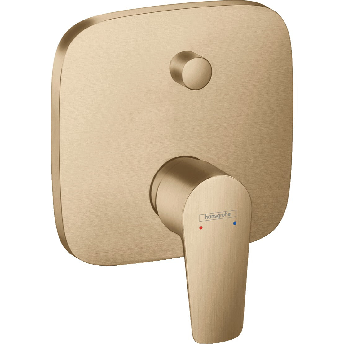 Hansgrohe Talis E Single Lever Bath Mixer Concealed Brushed Bronze