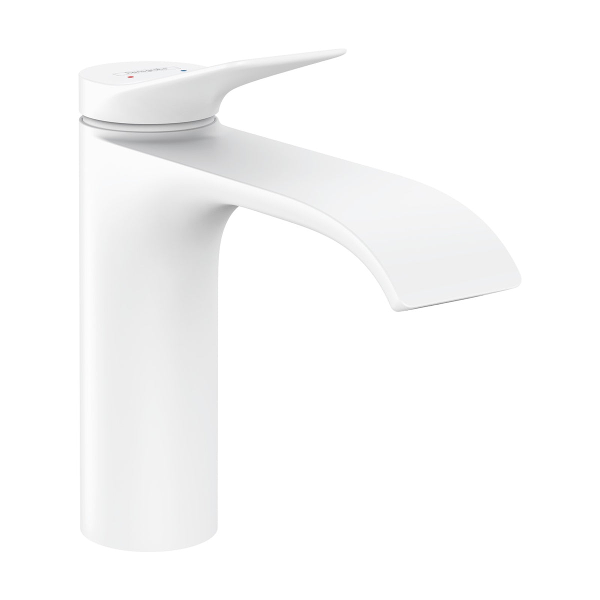 Hansgrohe Vivenis Single Lever Basin Mixer 110 with Pop-up Waste Set Matt White