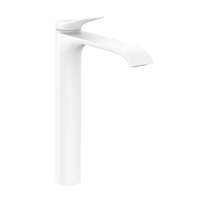Hansgrohe Vivenis Single Lever Basin Mixer 250 with Pop-up Waste Set Matt White