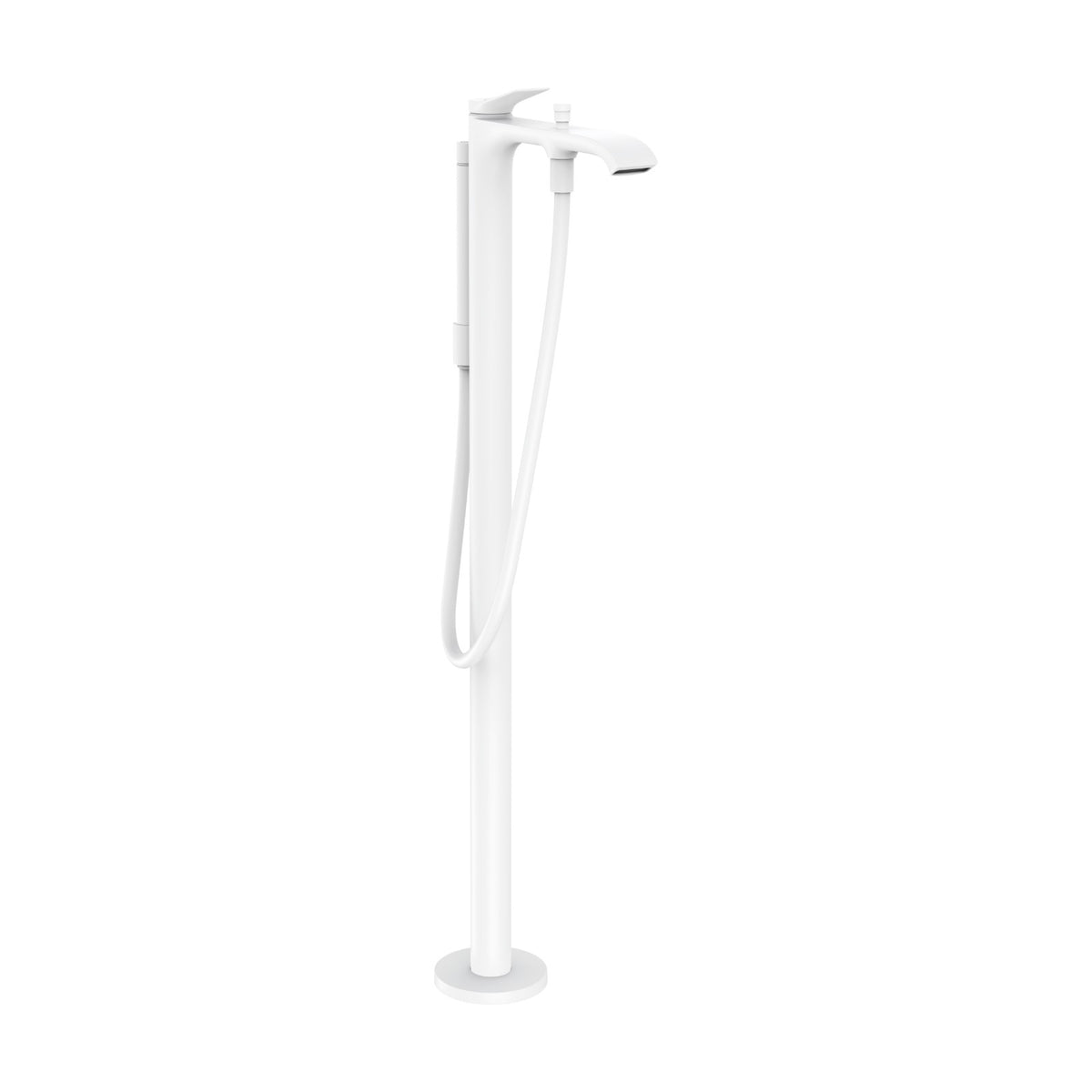 Hansgrohe Vivenis Single Lever Floor-Standing Bath Mixer Matt White