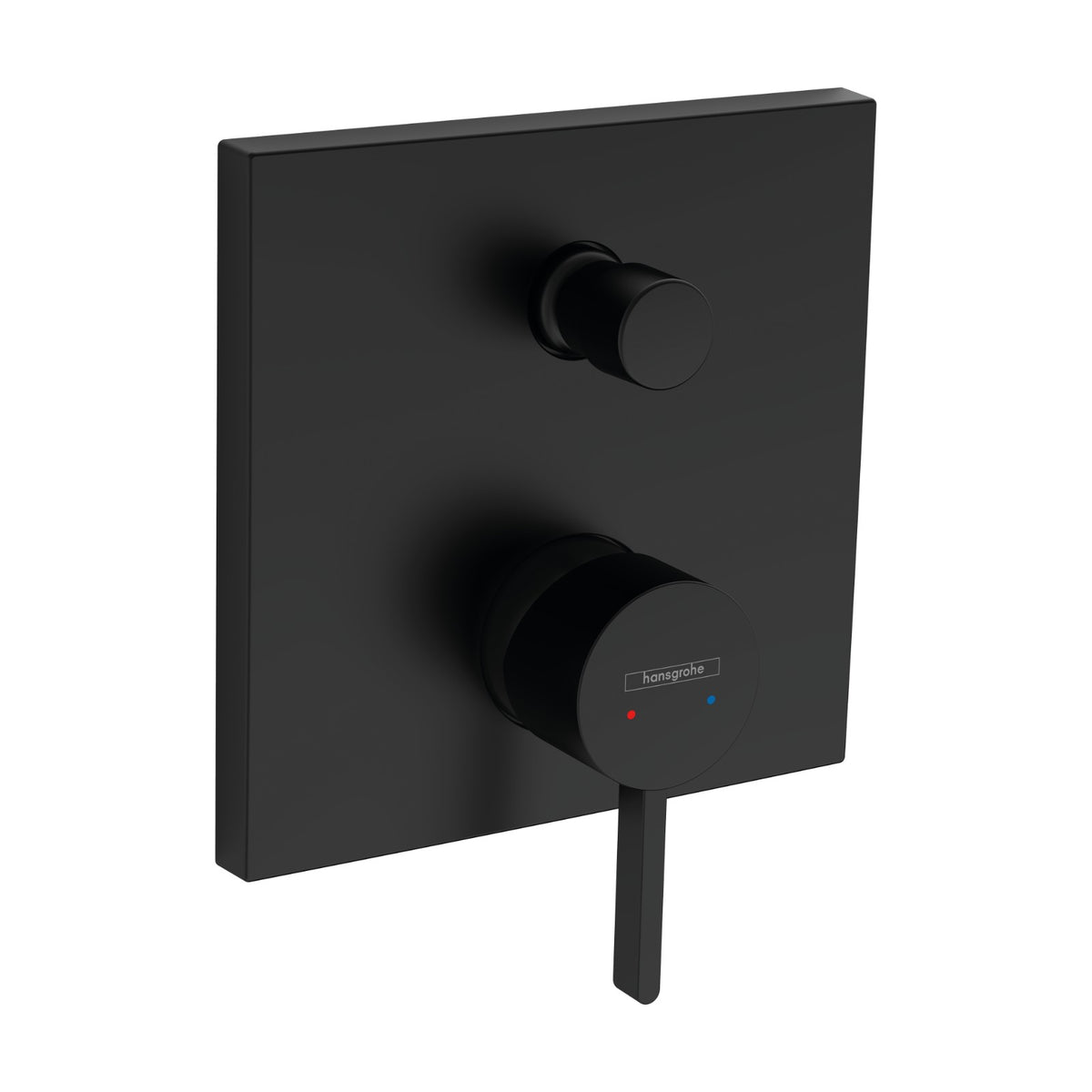 Hansgrohe Finoris Single Lever Bath Mixer for Concealed Installation Matt Black