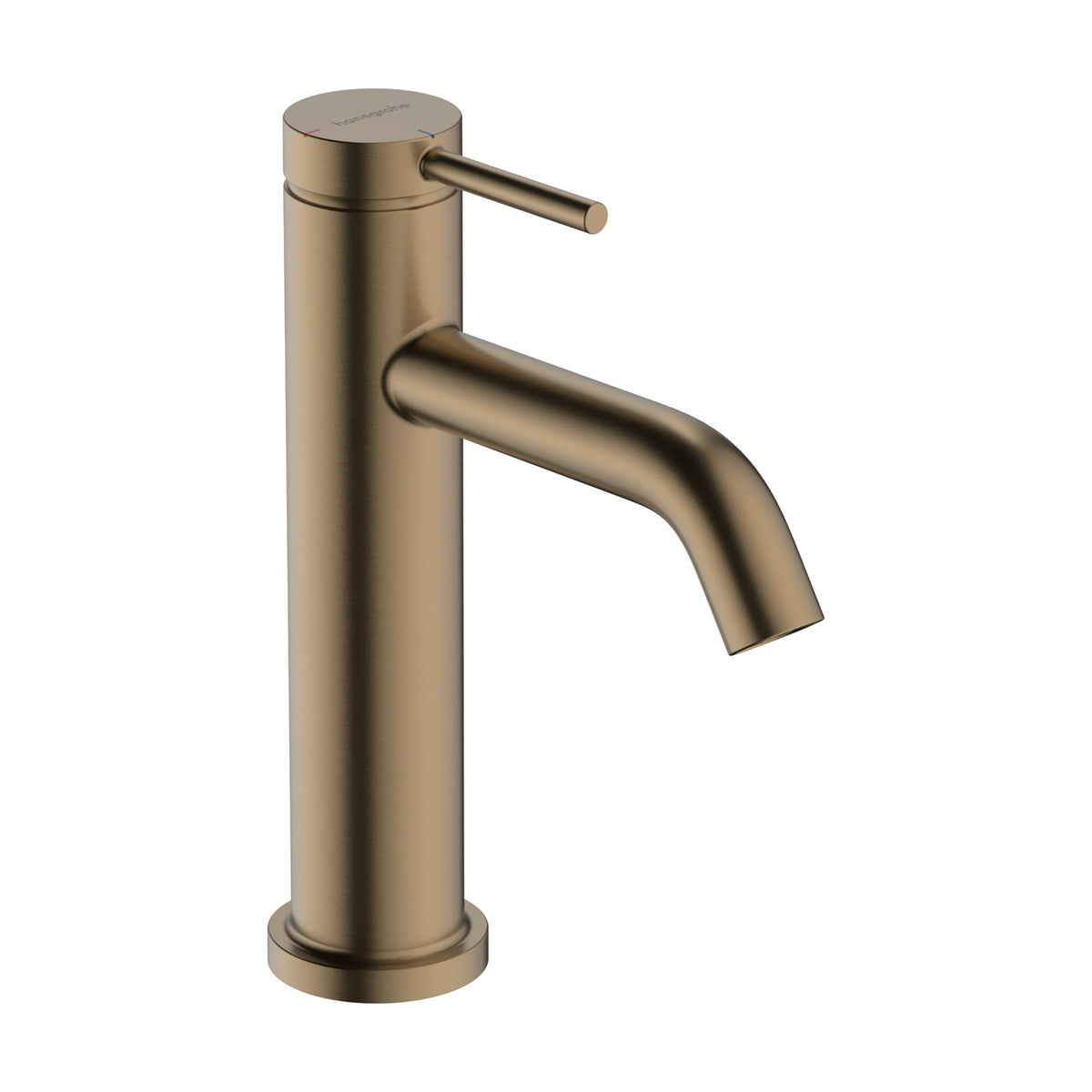 Hansgrohe Tecturis S Single Lever Basin Mixer 110 CoolStart with Push-Open Waste Set Brushed Bronze