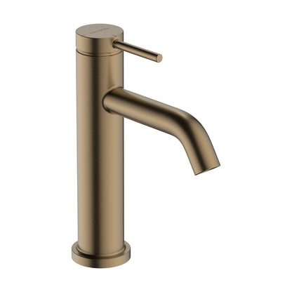 Hansgrohe Tecturis S Single Lever Basin Mixer 110 CoolStart with Push-Open Waste Set Brushed Bronze