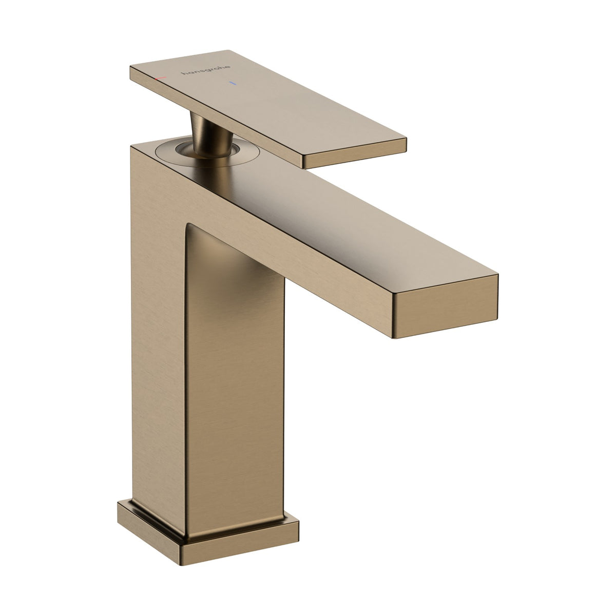 Hansgrohe Tecturis E Single Lever Basin Mixer 110 CoolStart with Push-Open Waste Set Brushed Bronze