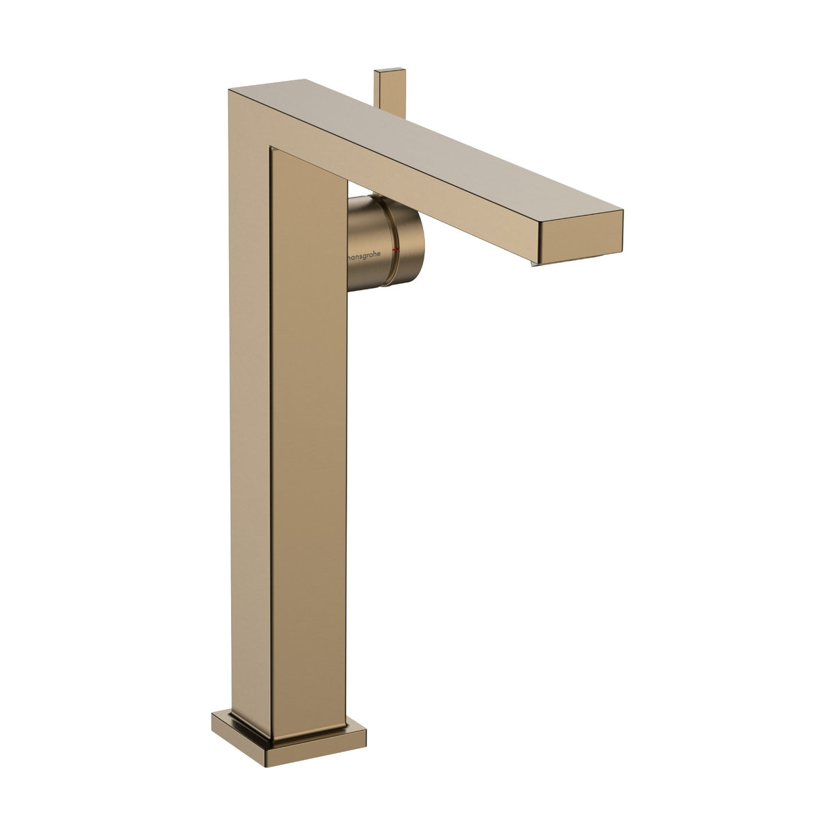 Hansgrohe Tecturis E Single Lever Basin Mixer 240 Fine CoolStart with Push-Open Waste Set Brushed Bronze