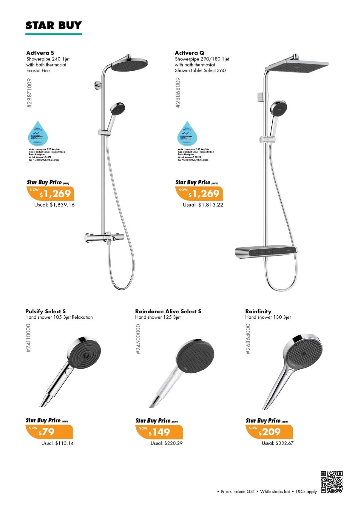 Hansgrohe Reno Campaign 2026 - Bathroom & Kitchen Bundles, Star Buys and PWP Deals