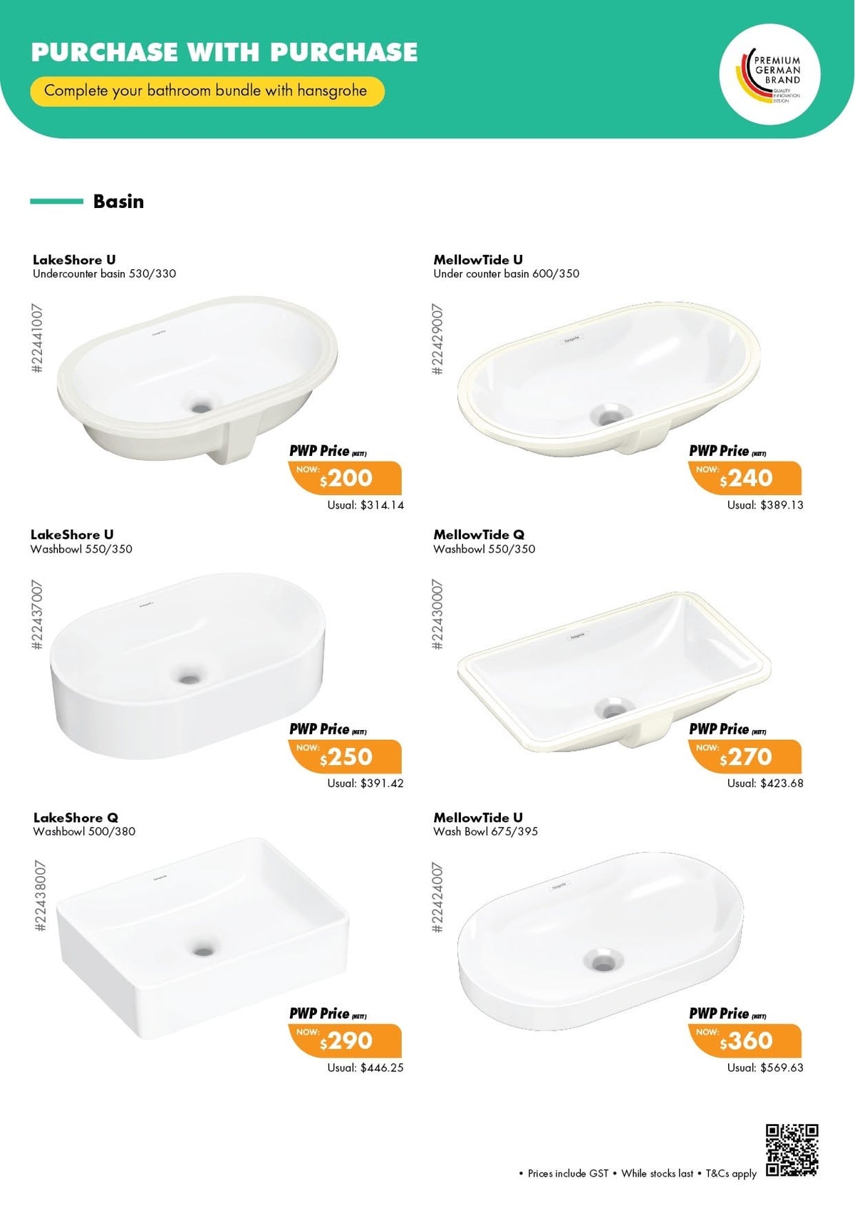Hansgrohe Reno Campaign 2026 - Bathroom & Kitchen Bundles, Star Buys and PWP Deals