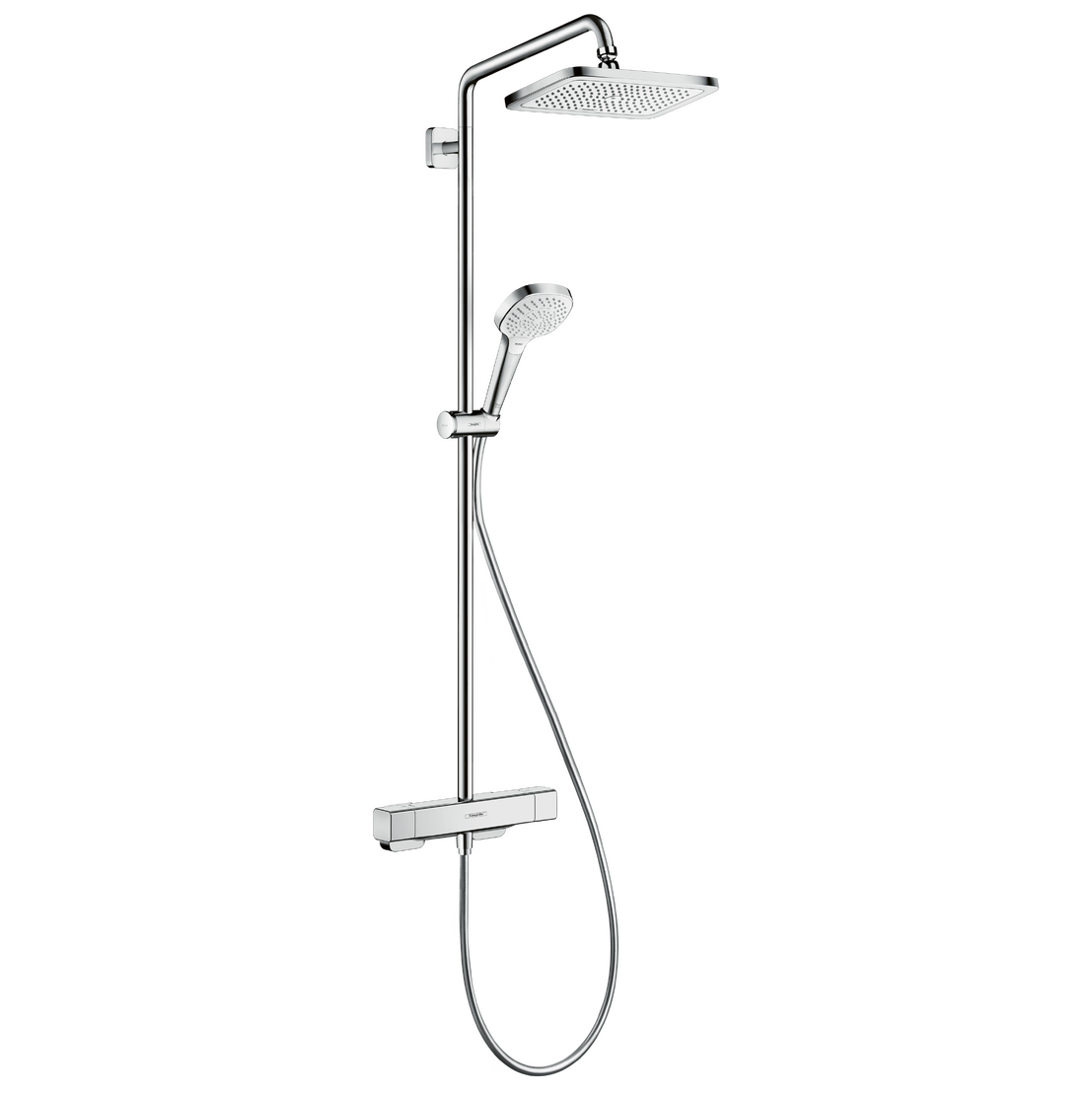 Hansgrohe Croma E Showerpipe 280 1jet 2 with thermostat 26084009