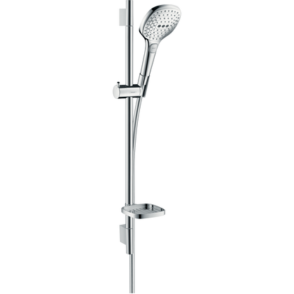 Hansgrohe Raindance Select E Shower Set 120 3jet with Shower Bar 65 cm and Soap Dish
