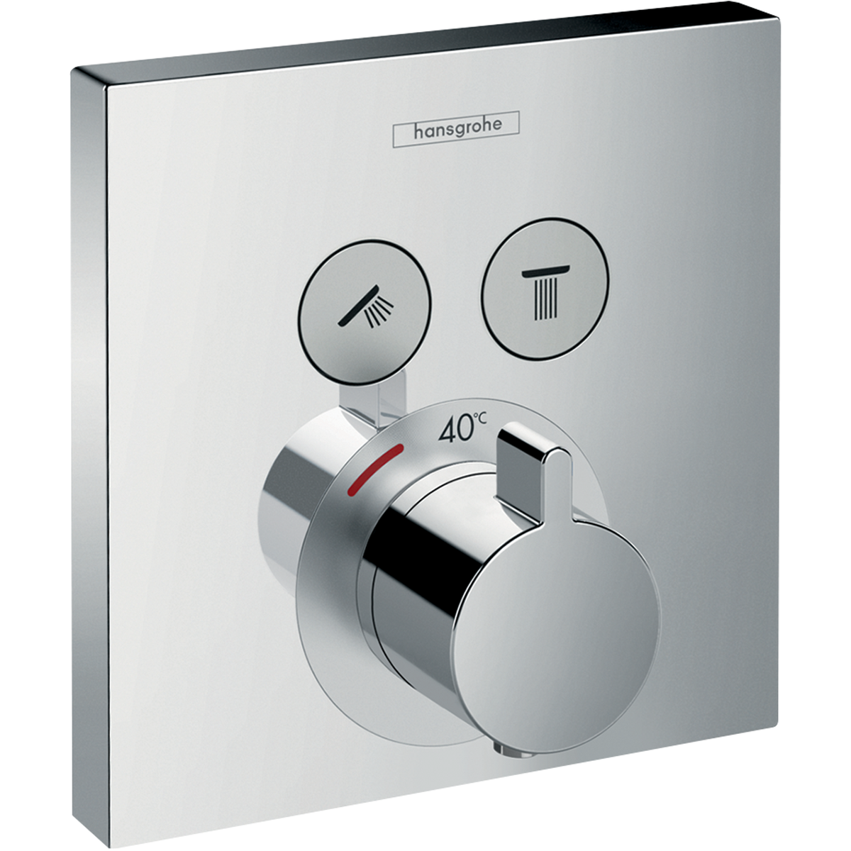 Hansgrohe ShowerSelect Thermostat for Concealed Installation for 2 Functions 15763000