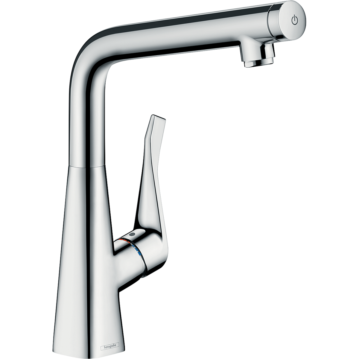Hansgrohe Metris Select M71 Single Lever Kitchen Mixer 320 EcoSmart 1jet 14785000
