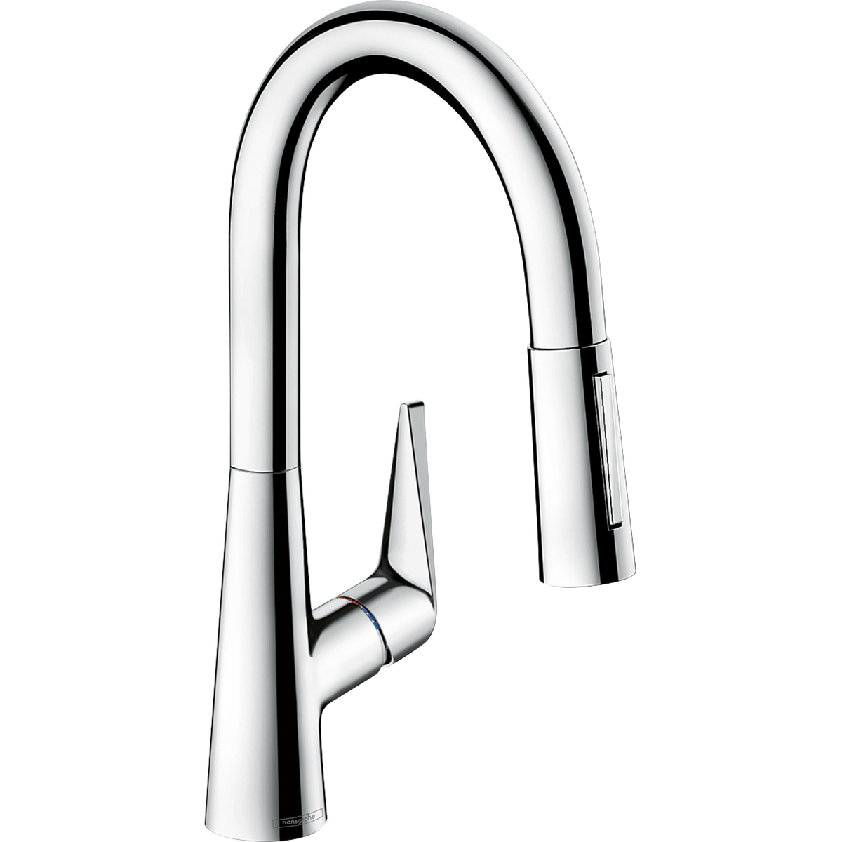 Hansgrohe Talis M51 Single Lever Kitchen Mixer 160 with Pull-out Spray 2jet and sBox 73850000
