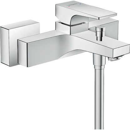 Hansgrohe Metropol Single Lever Bath Mixer for Exposed Installation with Lever Handle