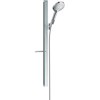 Hansgrohe Raindance Select S Shower Set 120 3jet with Shower Bar 90 cm and Shelf 27648000