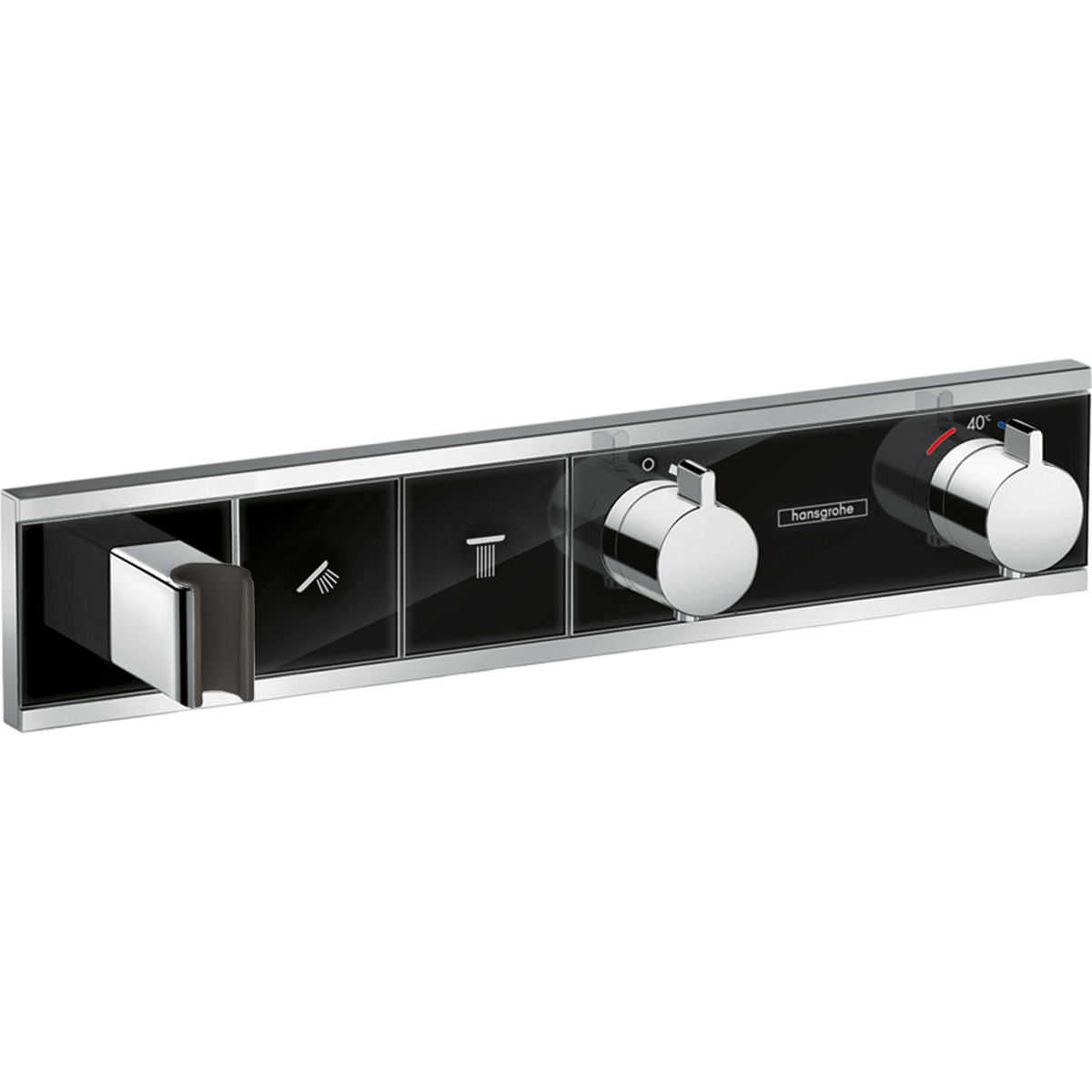 Hansgrohe RainSelect Thermostat for Concealed Installation for 2 Functions with Shower Holder 15355600