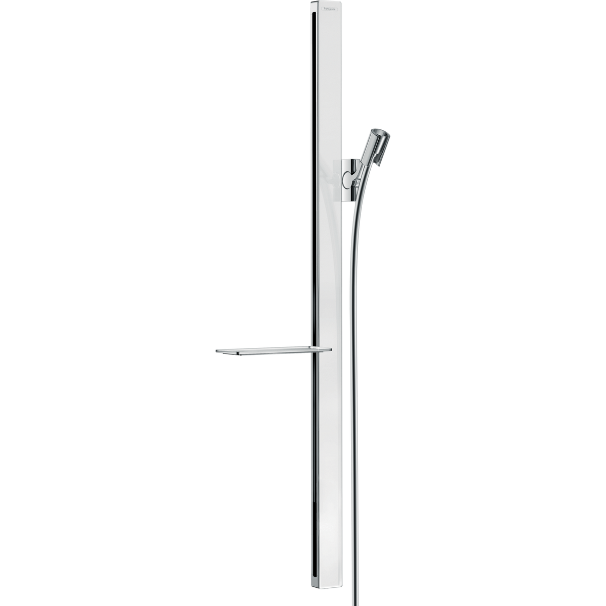 Hansgrohe Unica E Shower Bar 90 cm with Shower Hose 160 cm 27640400