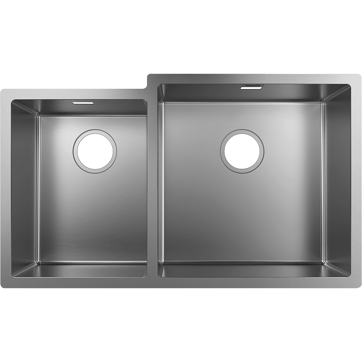 Hansgrohe S71 S719-U760 Undermount Stainless Steel Kitchen Sink 305/435 43435807