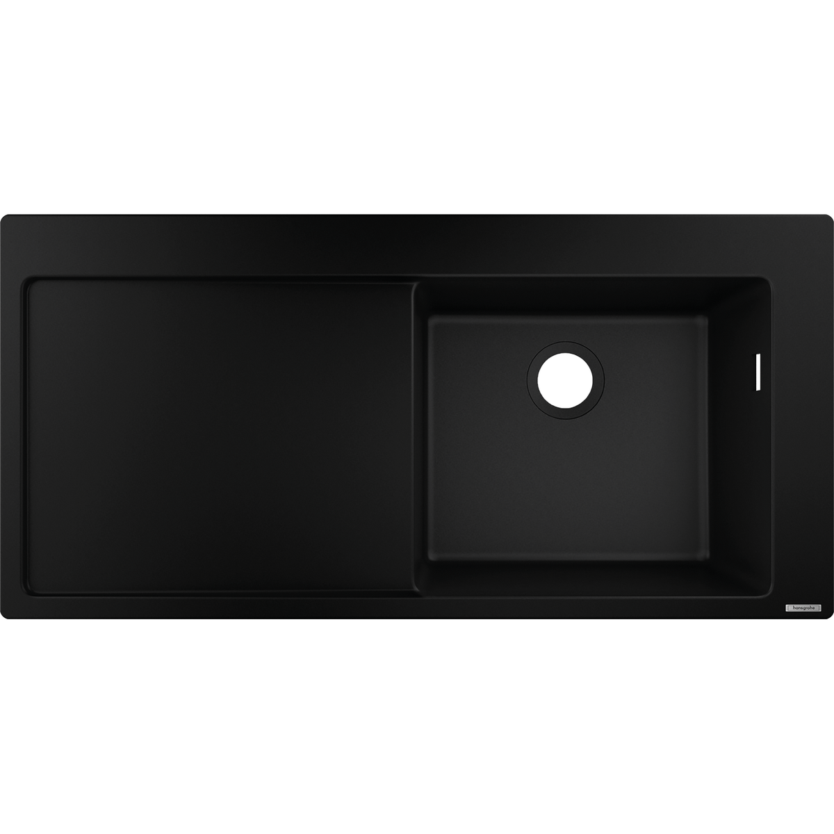 Hansgrohe S51 S514-F450 Built-in Granite Kitchen Sink 450 with Drainboard 43314170