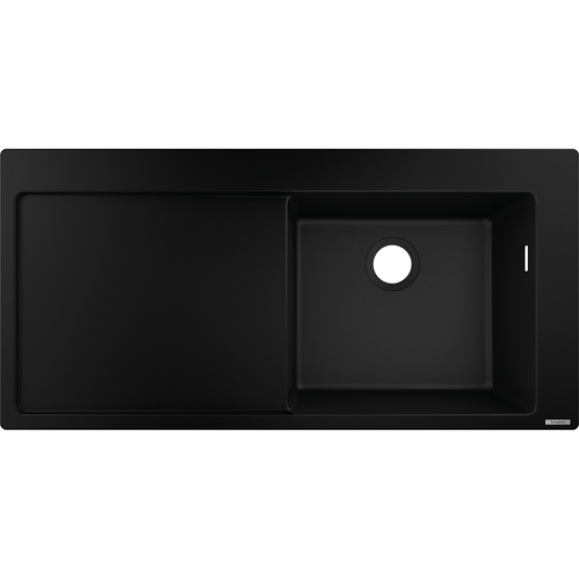 Hansgrohe S51 S514-F450 Built-in Granite Kitchen Sink 450 with Drainboard 43314170