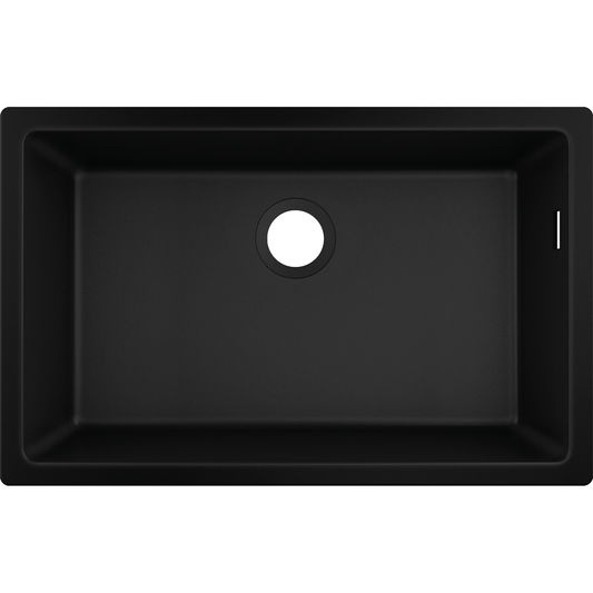 Hansgrohe S51 S510-U660 Undermount Granite Kitchen Sink 660