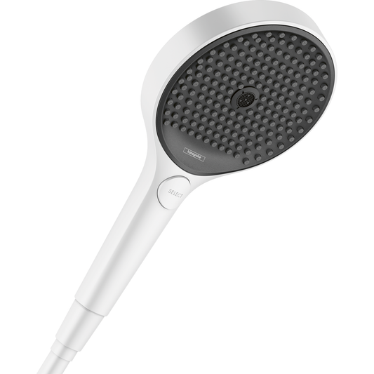 Hansgrohe Rainfinity Hand Shower 130 3jet EcoSmart Matt White