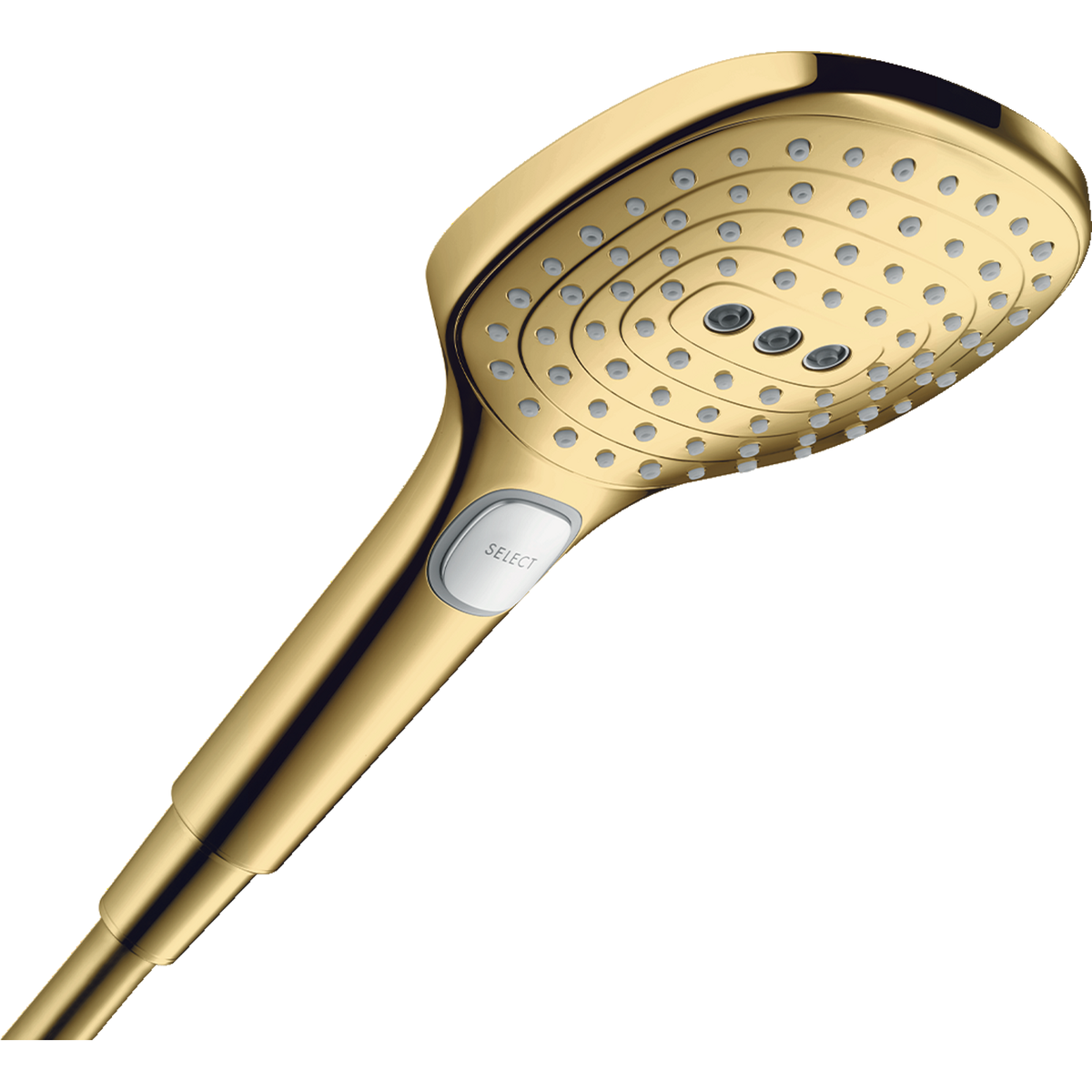 Hansgrohe Raindance Select E Hand Shower 120 3jet Polished Gold Optic