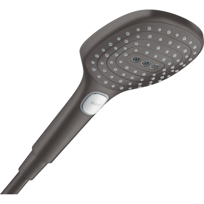 Hansgrohe Raindance Select E Hand Shower 120 3jet Brushed Black Chrome