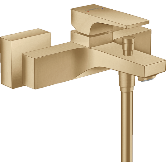 Hansgrohe Metropol Single Lever Bath Mixer for Exposed Installation with Lever Handle Brushed Bronze
