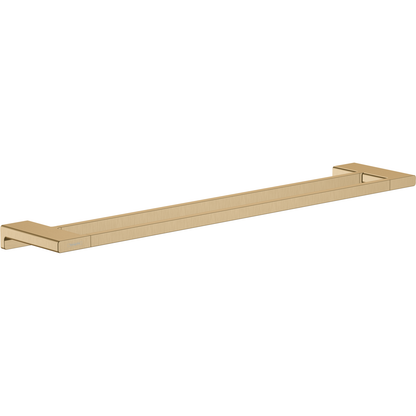 Hansgrohe Addstoris Double Bath Towel Rail Brushed Bronze