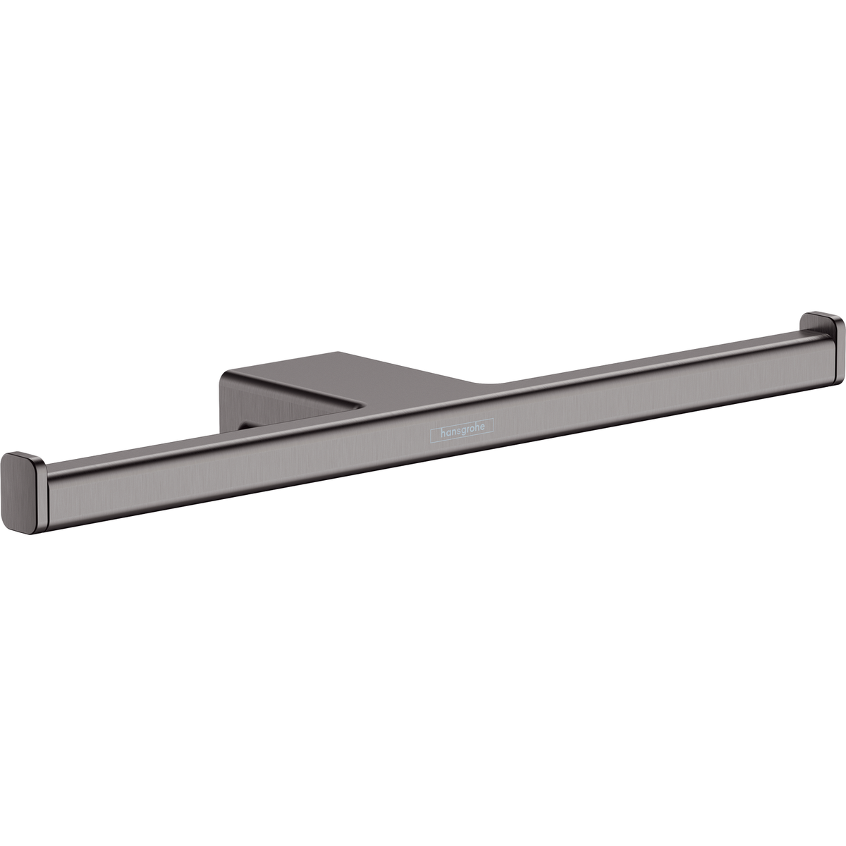 Hansgrohe Addstoris Toilet Paper Holder Double Brushed Black Chrome