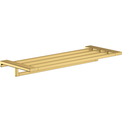 Hansgrohe Addstoris Towel Rack with Towel Holder Polished Gold Optic