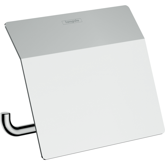 Hansgrohe Addstoris Toilet Roll Holder with Cover Chrome