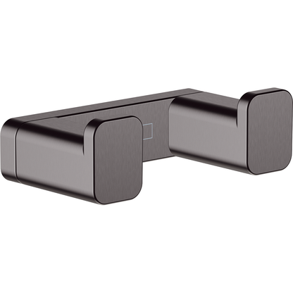 Hansgrohe Addstoris Towel Hook Double Brushed Black Chrome