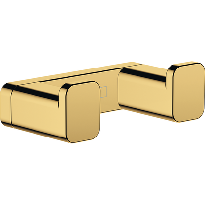 Hansgrohe Addstoris Towel Hook Double Polished Gold Optic