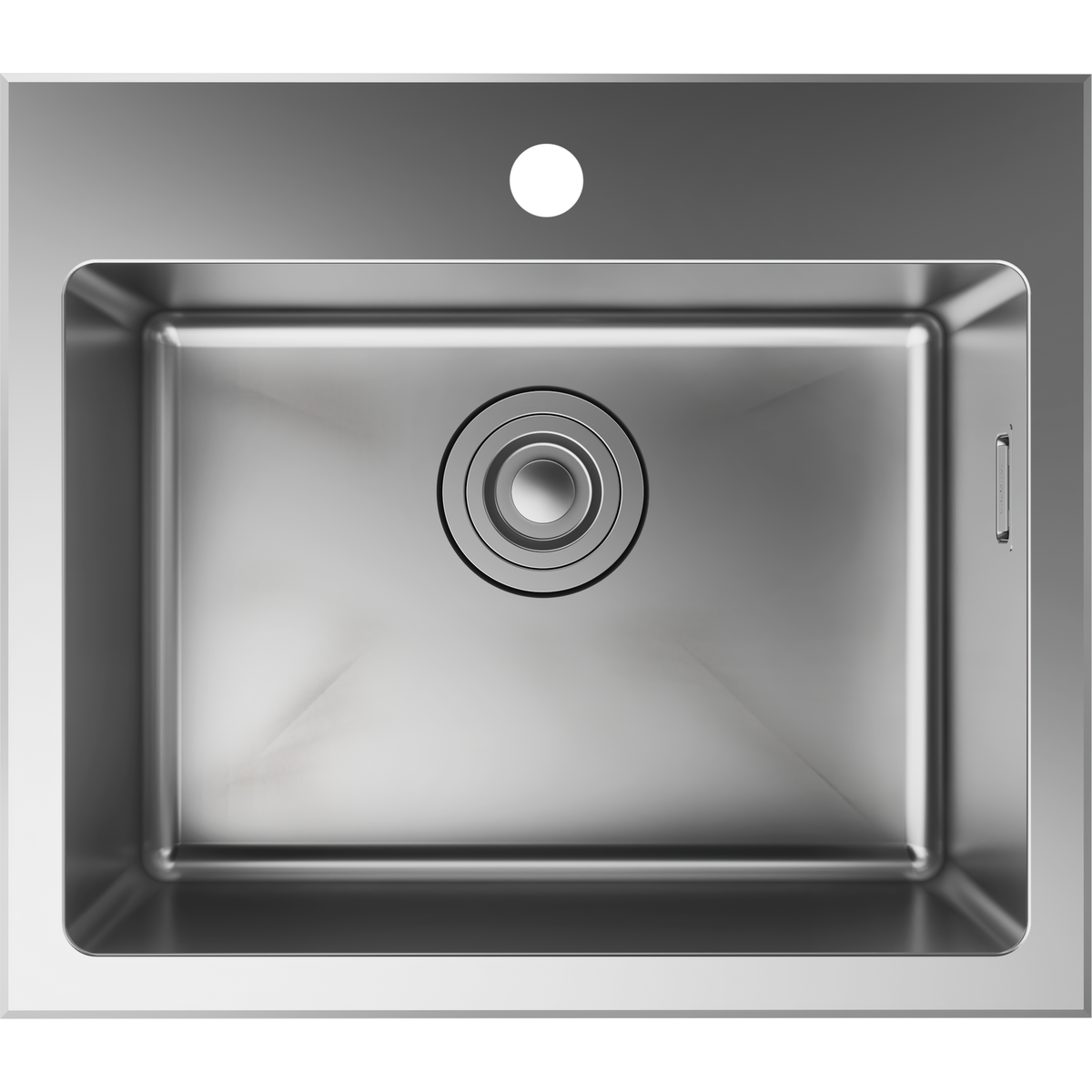 Hansgrohe S43 S431-F400 Built-in Stainless Steel Kitchen Sink 450 with 1 Hole 43353807