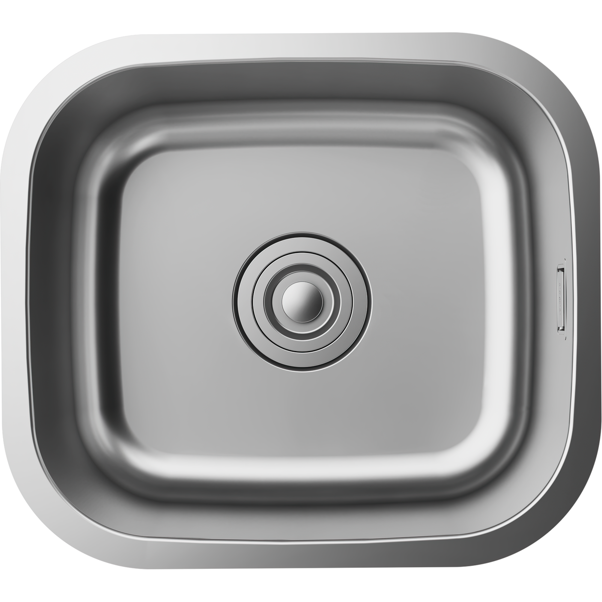 Hansgrohe S43 S439-U400 Undermount Stainless Steel Kitchen Sink 400 43453807