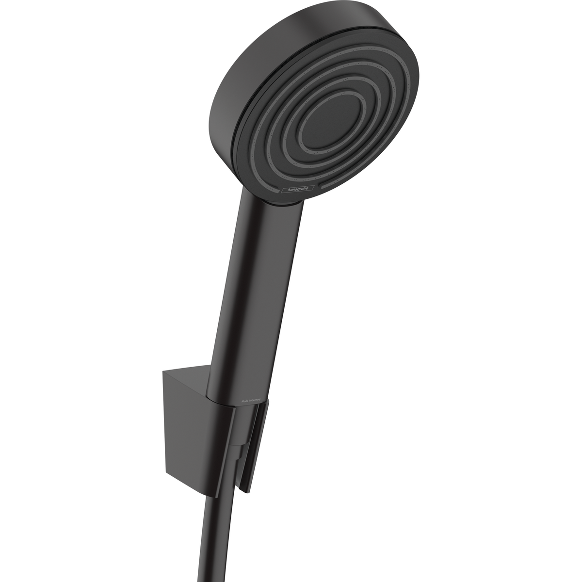 Hansgrohe Pulsify S Shower Holder Set 105 1jet with Shower Hose 125 cm Matt Black
