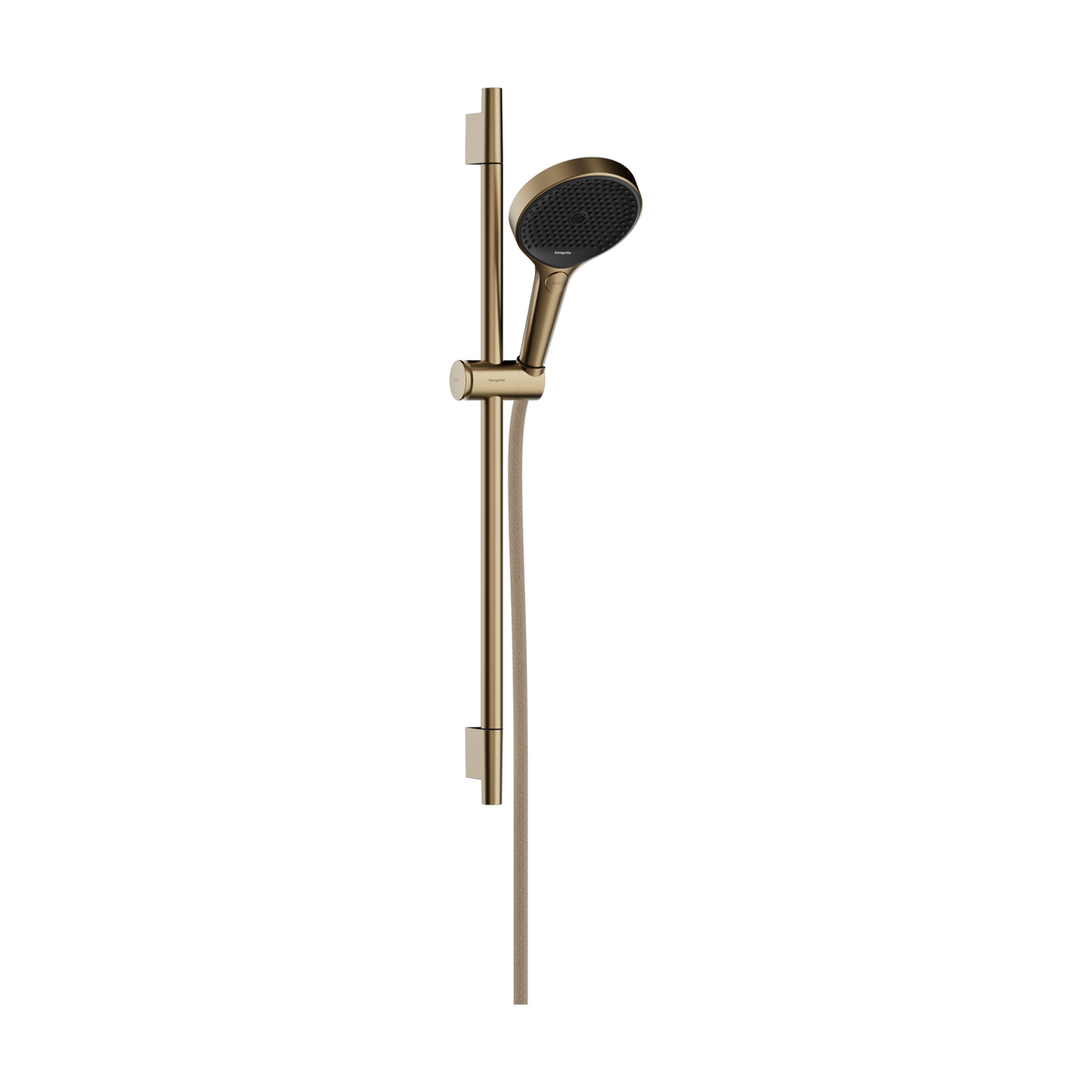 Hansgrohe Rainfinity Shower Set 130 3jet with Shower Bar S Puro 65 cm and Designflex Hose Brushed Bronze