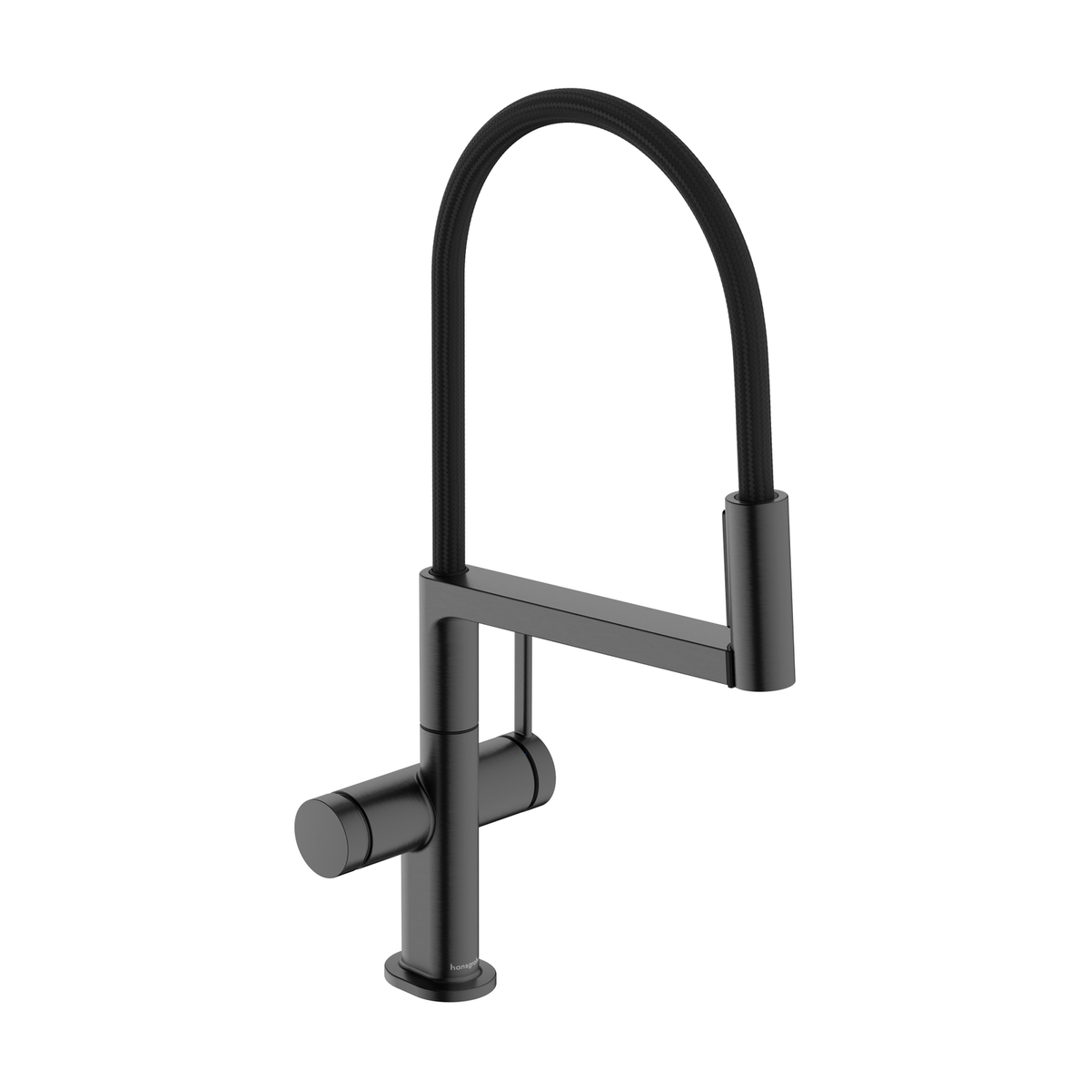 Hansgrohe Talis Select M54 Semi-Pro Kitchen Mixer PowderSpray 3jet Brushed Black Chrome