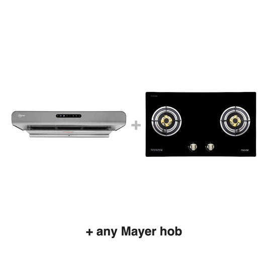 Mayer MMSL983OT hood with any Mayer hob