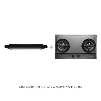 MMSI900LEDHS Black + MMSS7721HI-GM