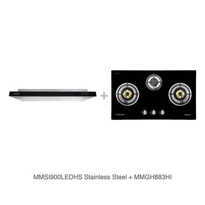 MMSI900LEDHS Stainless Steel + MMGH883HI