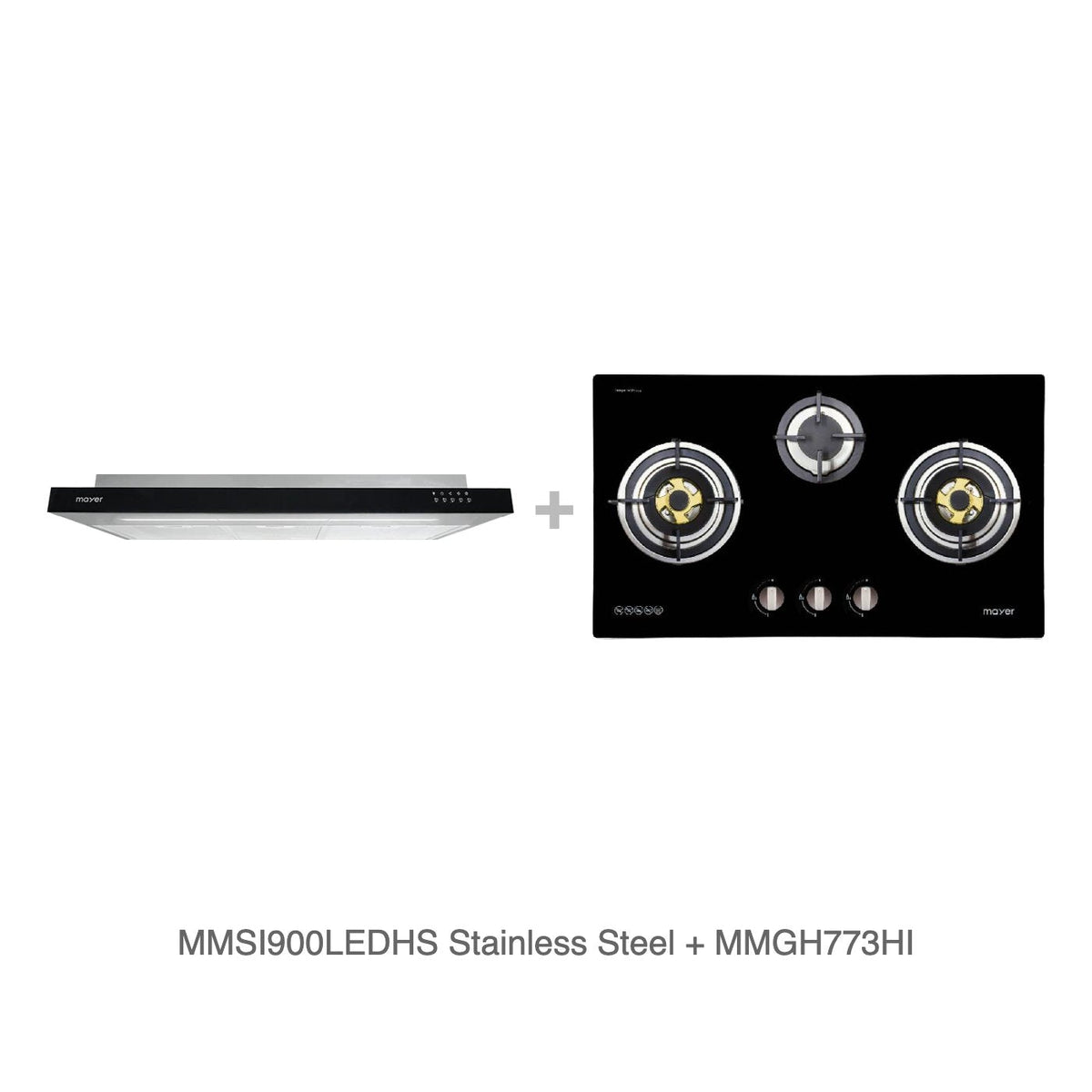 MMSI900LEDHS Stainless Steel + MMGH773HI