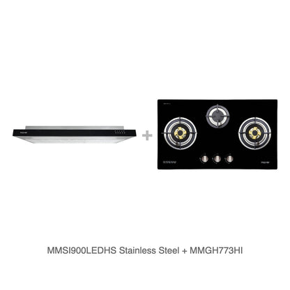 MMSI900LEDHS Stainless Steel + MMGH773HI