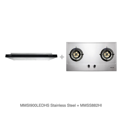 MMSI900LEDHS Stainless Steel + MMSS882HI