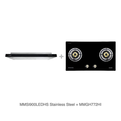 MMSI900LEDHS Stainless Steel + MMGH772HI