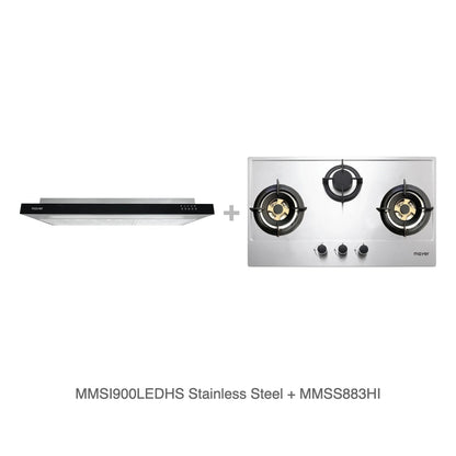 MMSI900LEDHS Stainless Steel + MMSS883HI