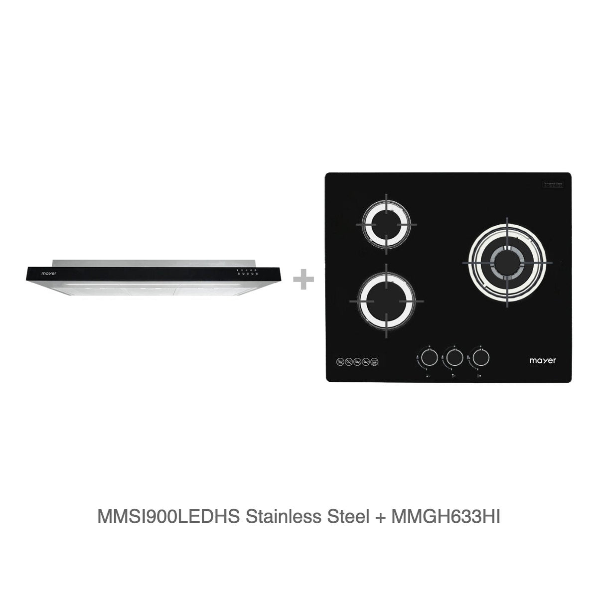 MMSI900LEDHS Stainless Steel + MMGH633HI