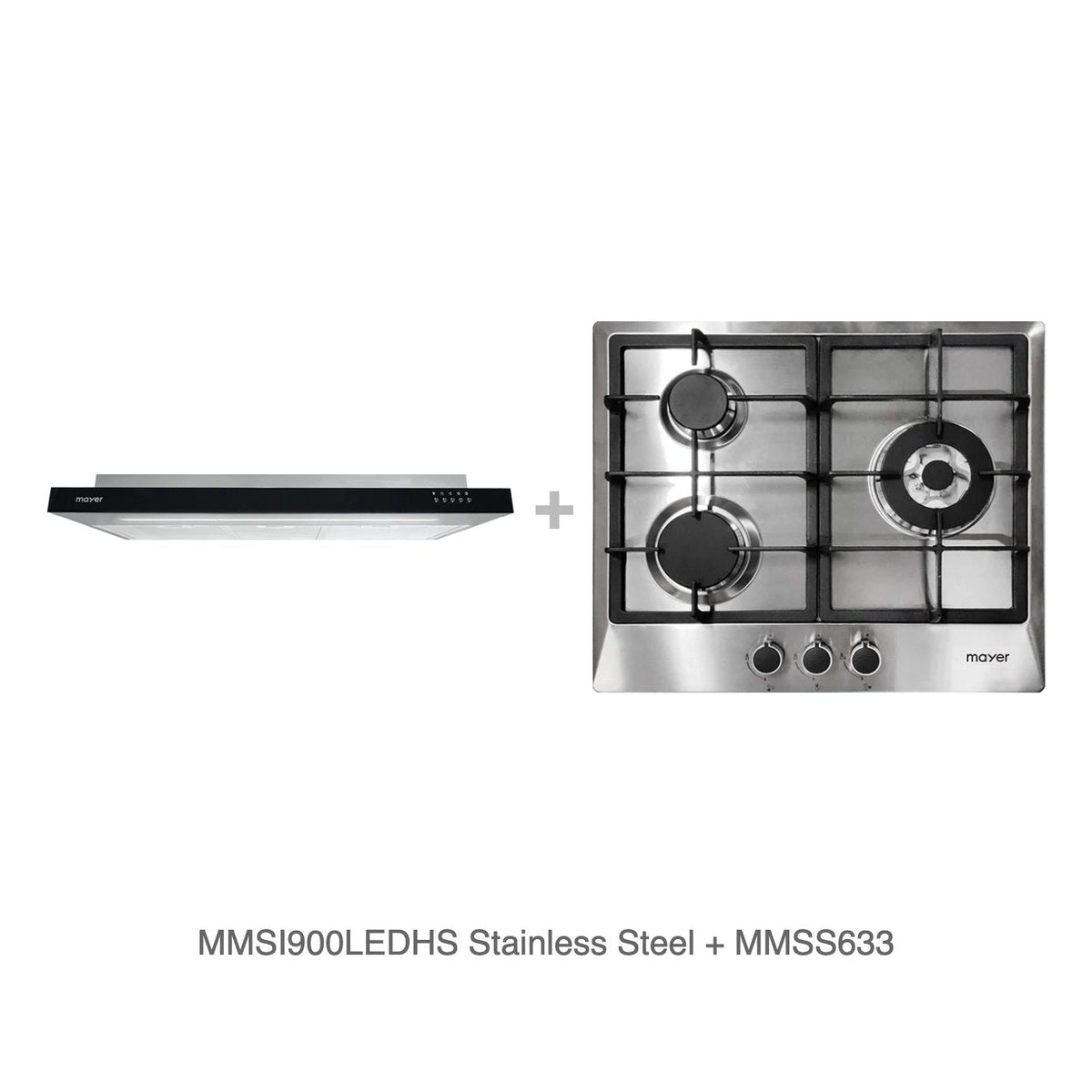 MMSI900LEDHS Stainless Steel + MMSS633